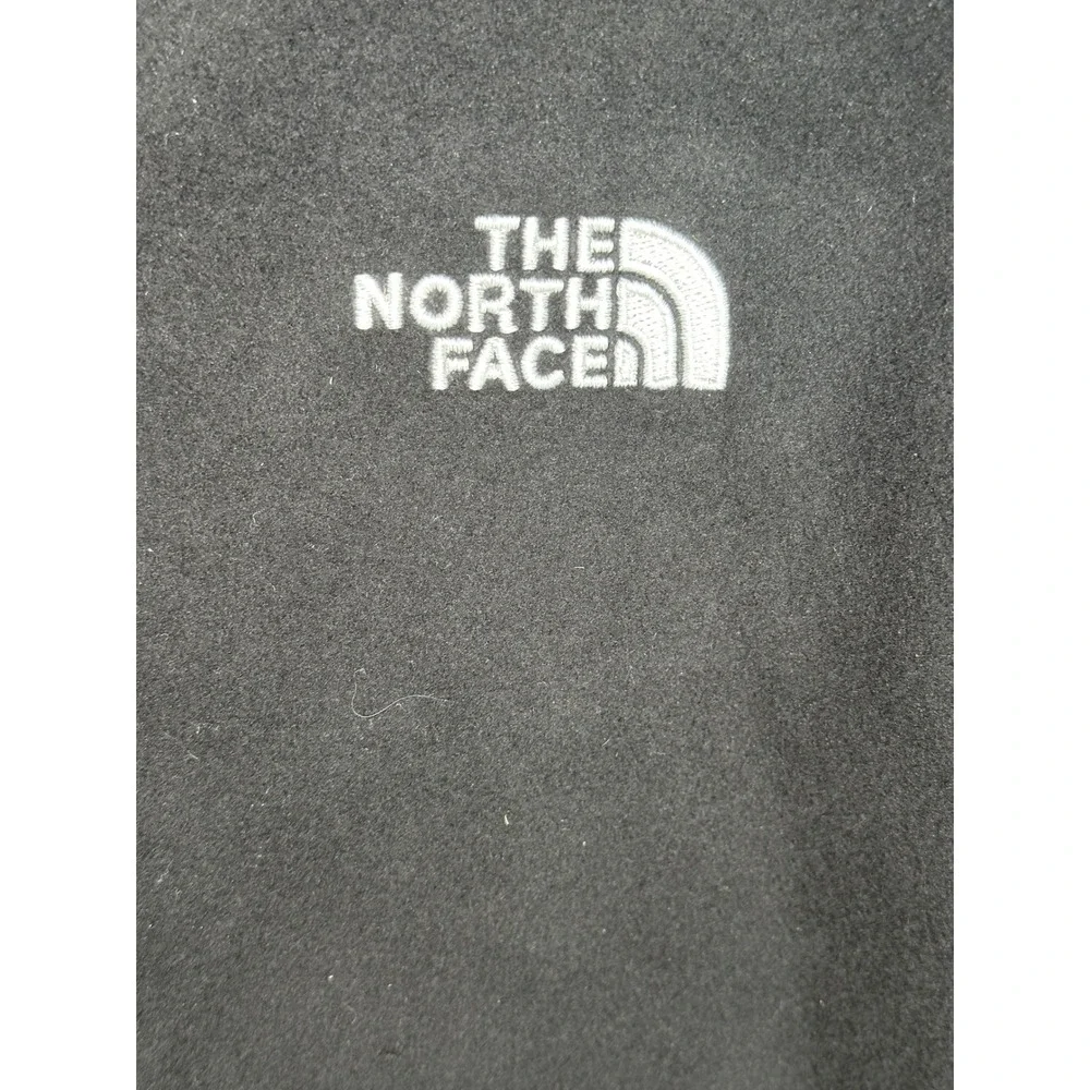 The North Face Mens Circular Design 1/4 Zip Fleece Pullover Black Large NF0A7UJO